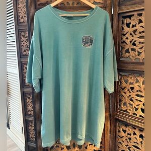 Pawleys Island, SC Sage Green Arrogantly Shabby Short Sleeved Tee / T Shirt Top.